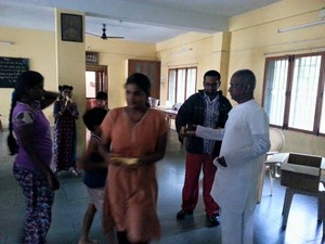 Ilayaraja Helps Flood Victims in Chennai Photos